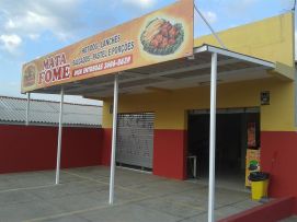 Cobertura com telha de zinco